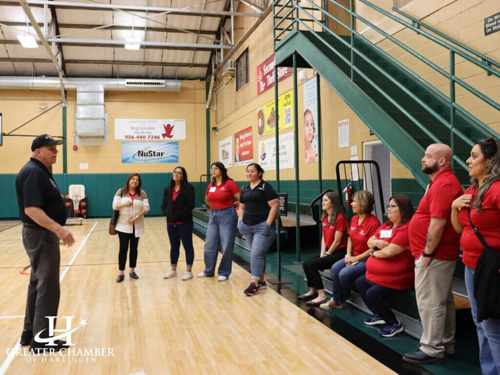 Leadership Harlingen Class, highlighting Business Organizations Serving the Harlingen Community