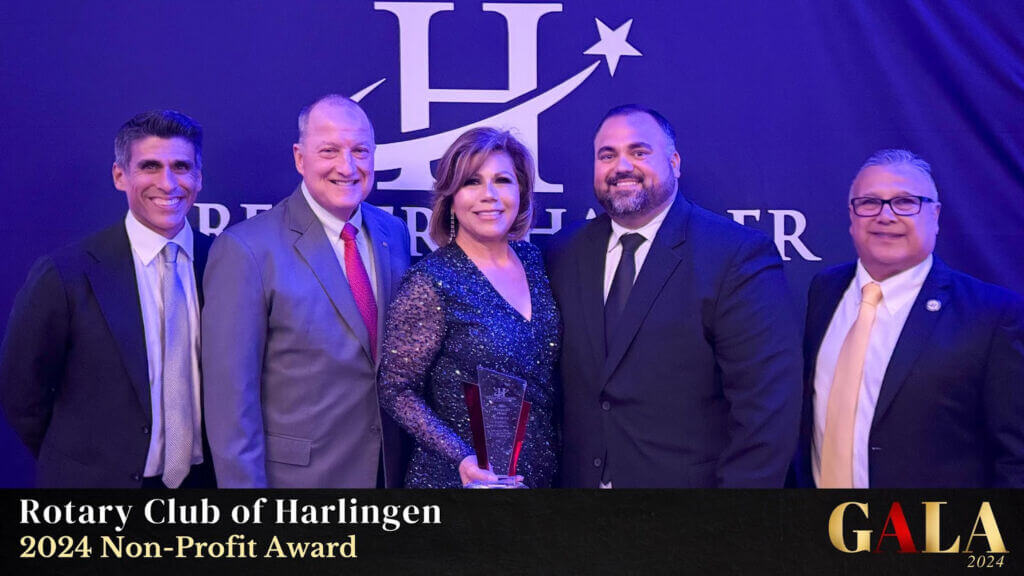 The Rotary Club of Harlingen at the Chamber Gala