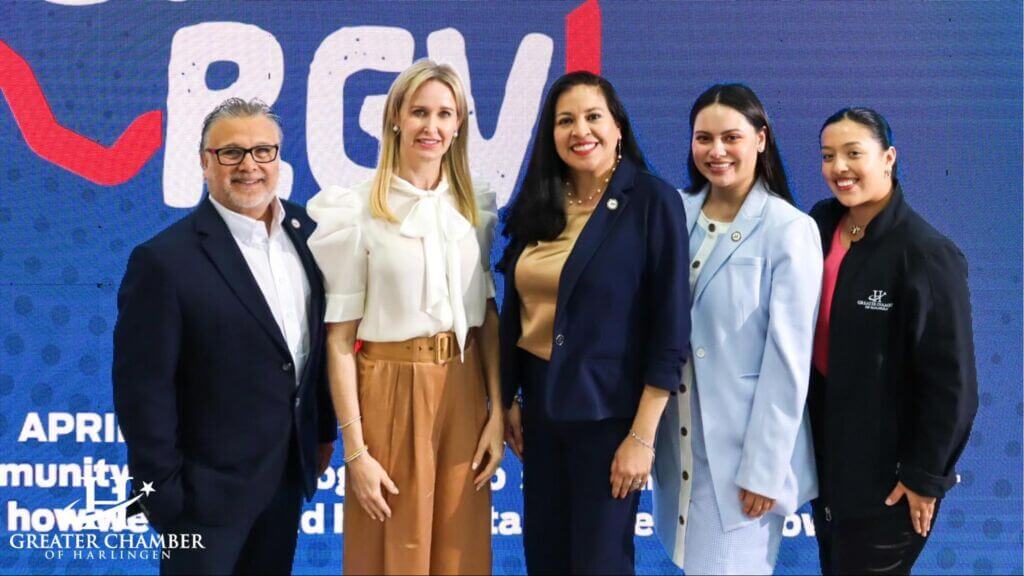 People at an event of the Greater Chamber of Harlingen
