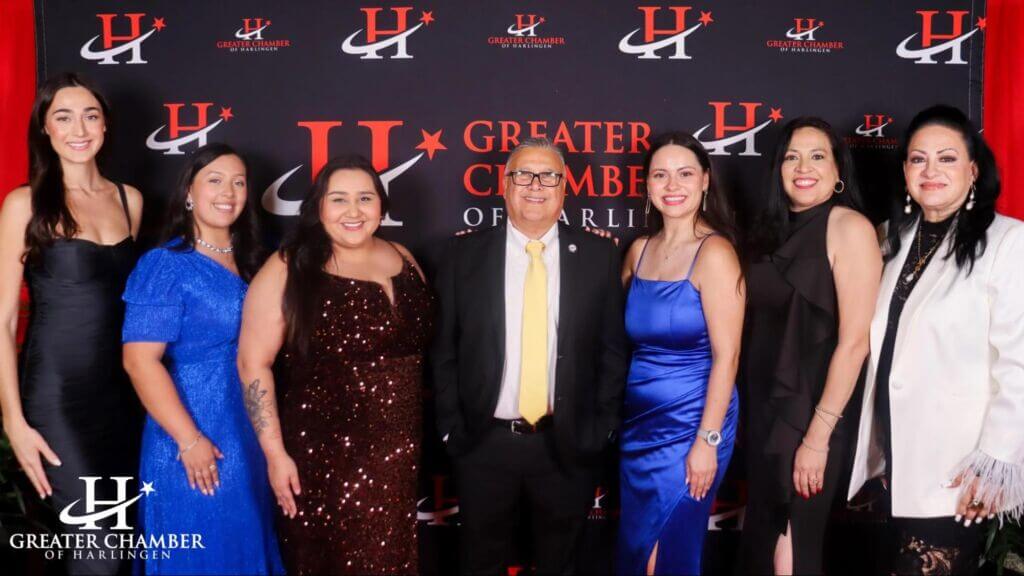 Chamber Staff at the 2024 Chamber Gala of the Greater Chamber of Harlingen