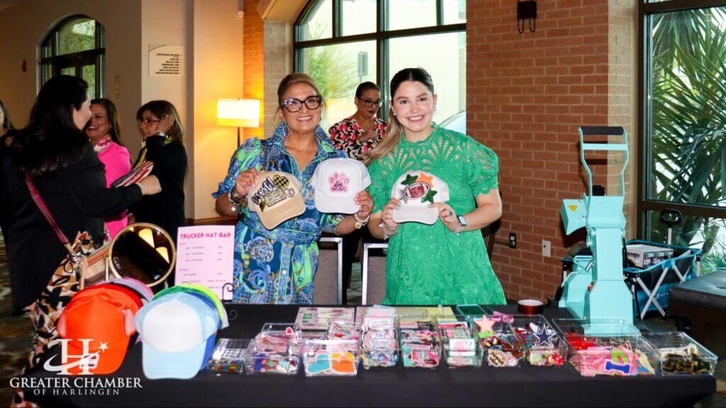 representatives of a local business in Harlingen attend an event of the Greater Chamber of Harlingen