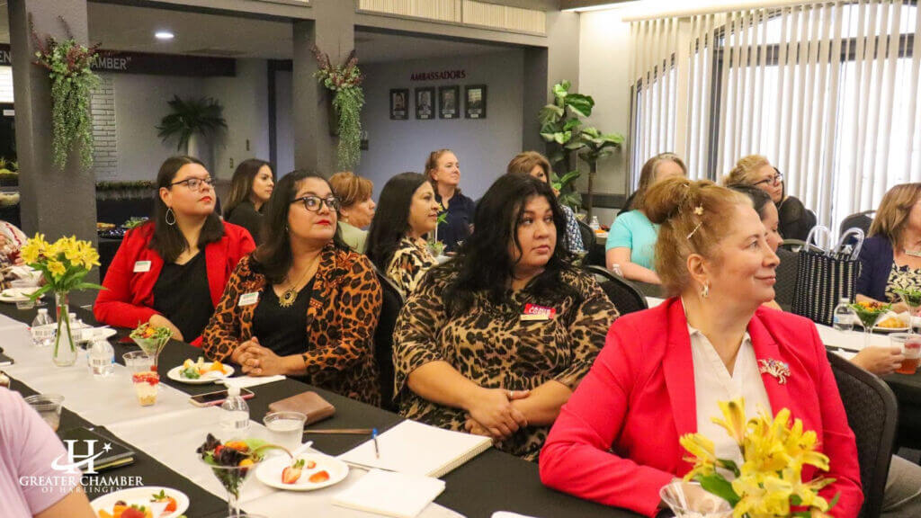 Participants at the Women Empowering Women event of the Greater Chamber of Harlingen