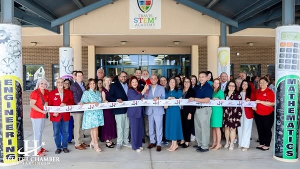 Ribbon-cutting event with the Greater Chamber of Harlingen