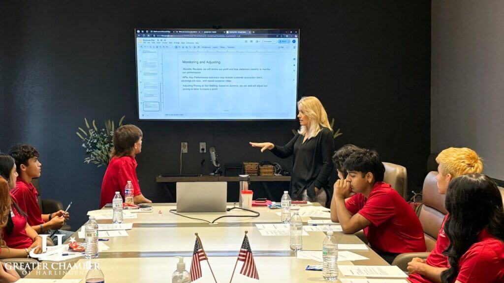 Participants engage in the Greater Chamber of Harlingen CEO Program, focused on leadership and professional development.