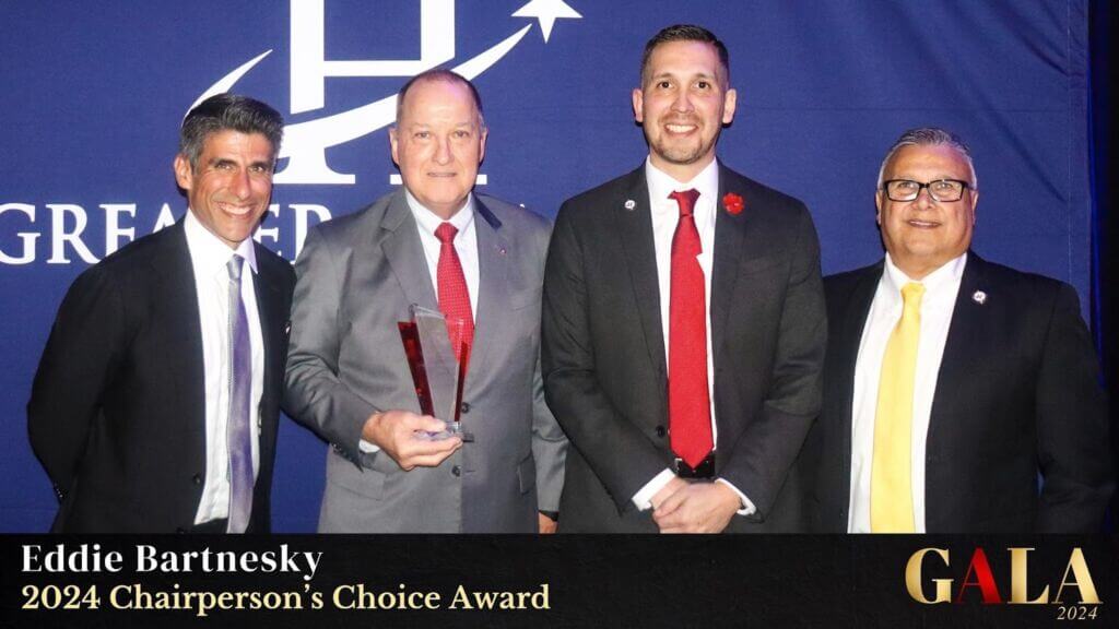 Group photo celebrating the 2024 Annual Gala winners being honored for their achievements