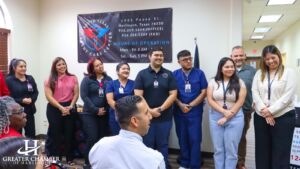 South Texas Urgent Care Center team celebrates relocation in Harlingen, supported by the Greater Chamber, a success story in business relocation to Harlingen Texas.