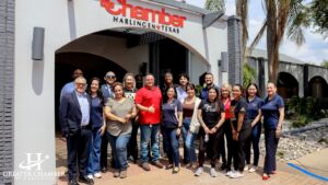 Community members with The Greater Chamber of Harlingen highlighting Where To Shop Local In Harlingen Texas through local business connections and support.