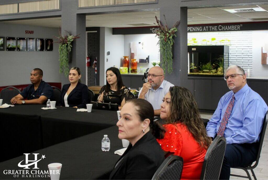 Business Over Breakfast, one of the Harlingen business community meetups, featuring CASA (Court Appointed Special Advocates) sharing its work for children in foster care.