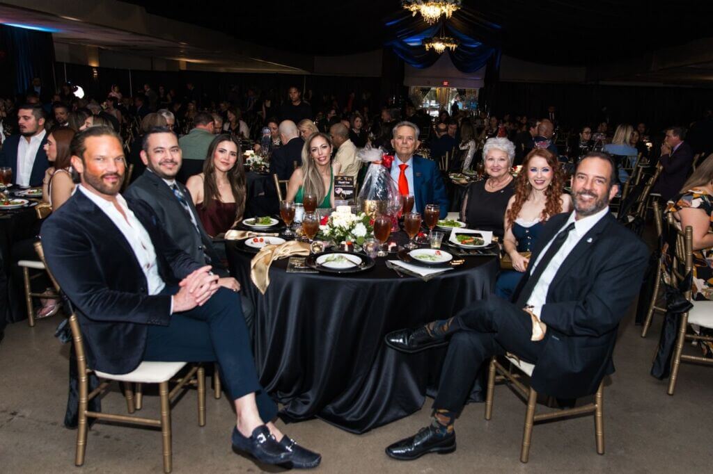 Guests celebrating community growth at the Greater Chamber of Harlingen Noche de Gala 2025.