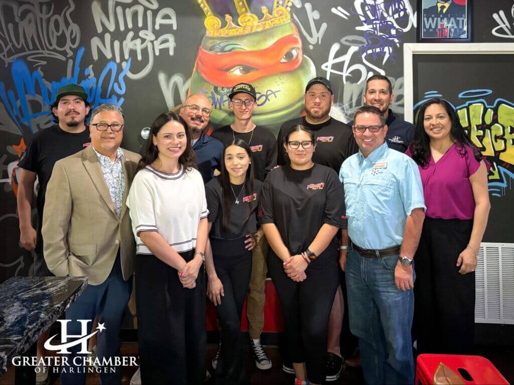 Group photo at a networking lunch hosted by the Greater Chamber of Harlingen
