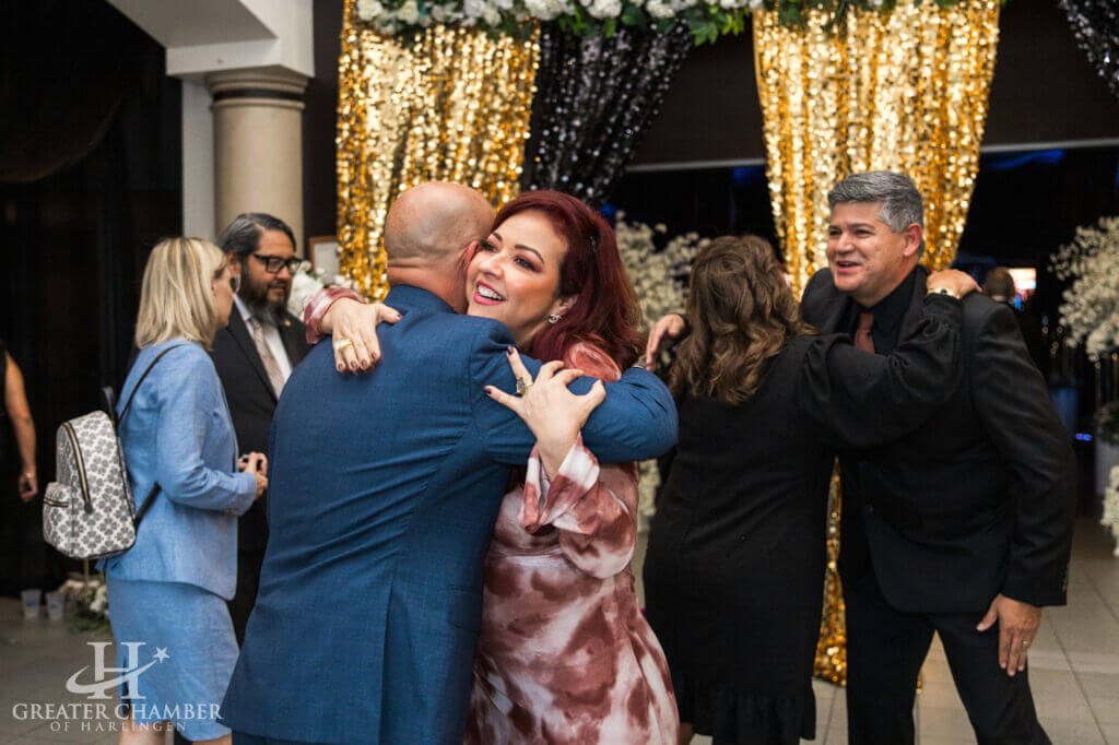 Chamber staff introducing members to trusted partners to generate leads and strengthen business engagement.