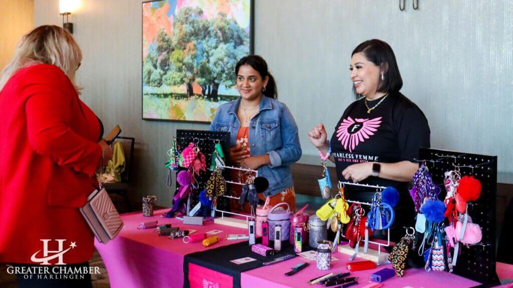 Women Empowering Women session with Chamber members discussing business strategies