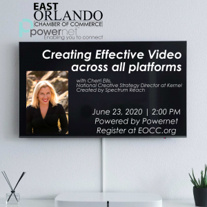 Creating Effective Video across all platforms with Cherri Ellis