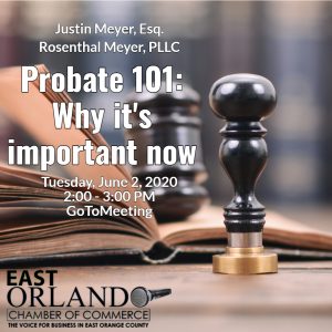 Probate 101 - Why its important now with Justin Meyer