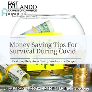 Money Saving Tips for Survival during Covid with Kelly Anne Smith