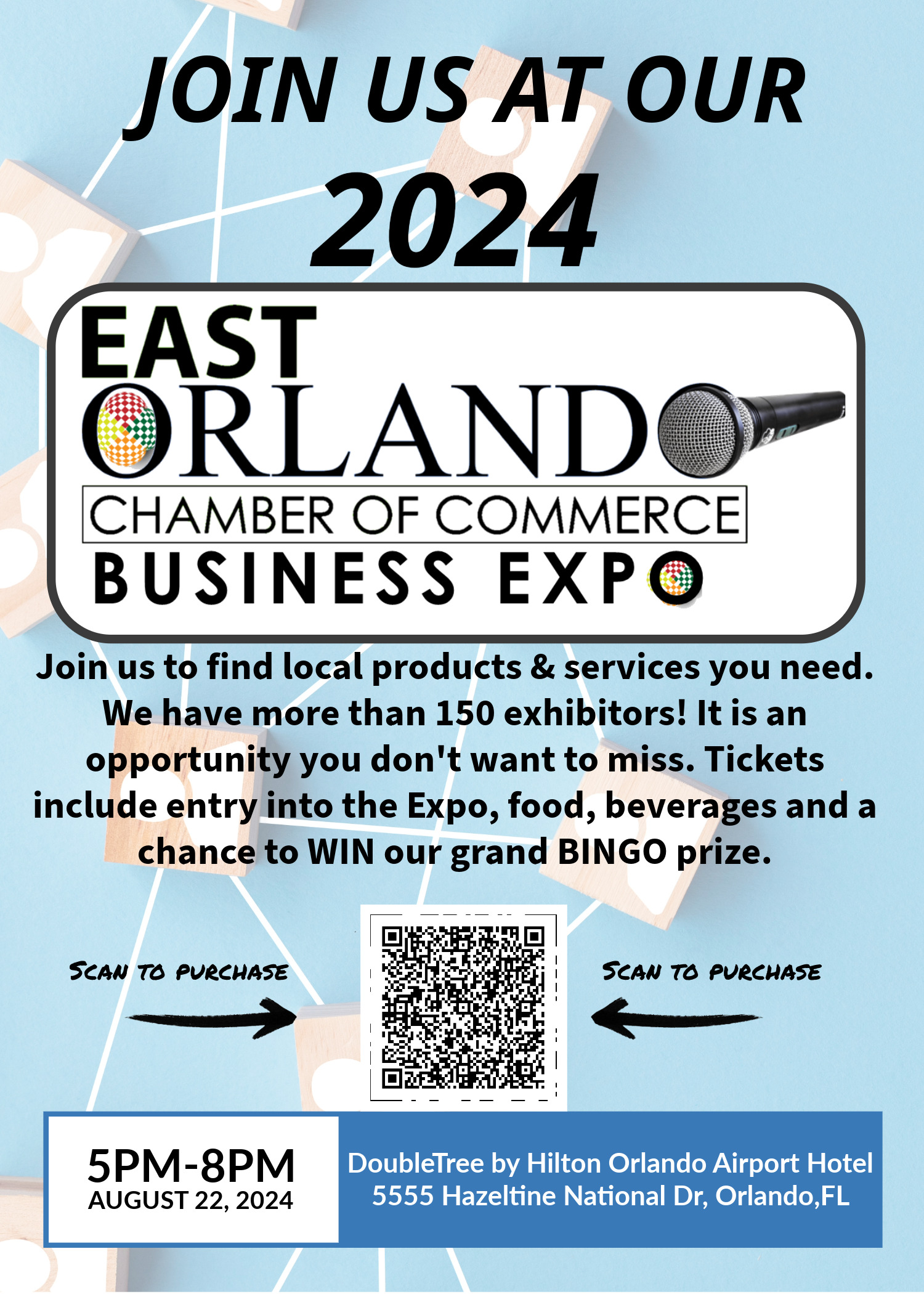 Attendee Invitation w QR code