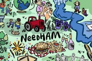 Explore Needham Graphic
