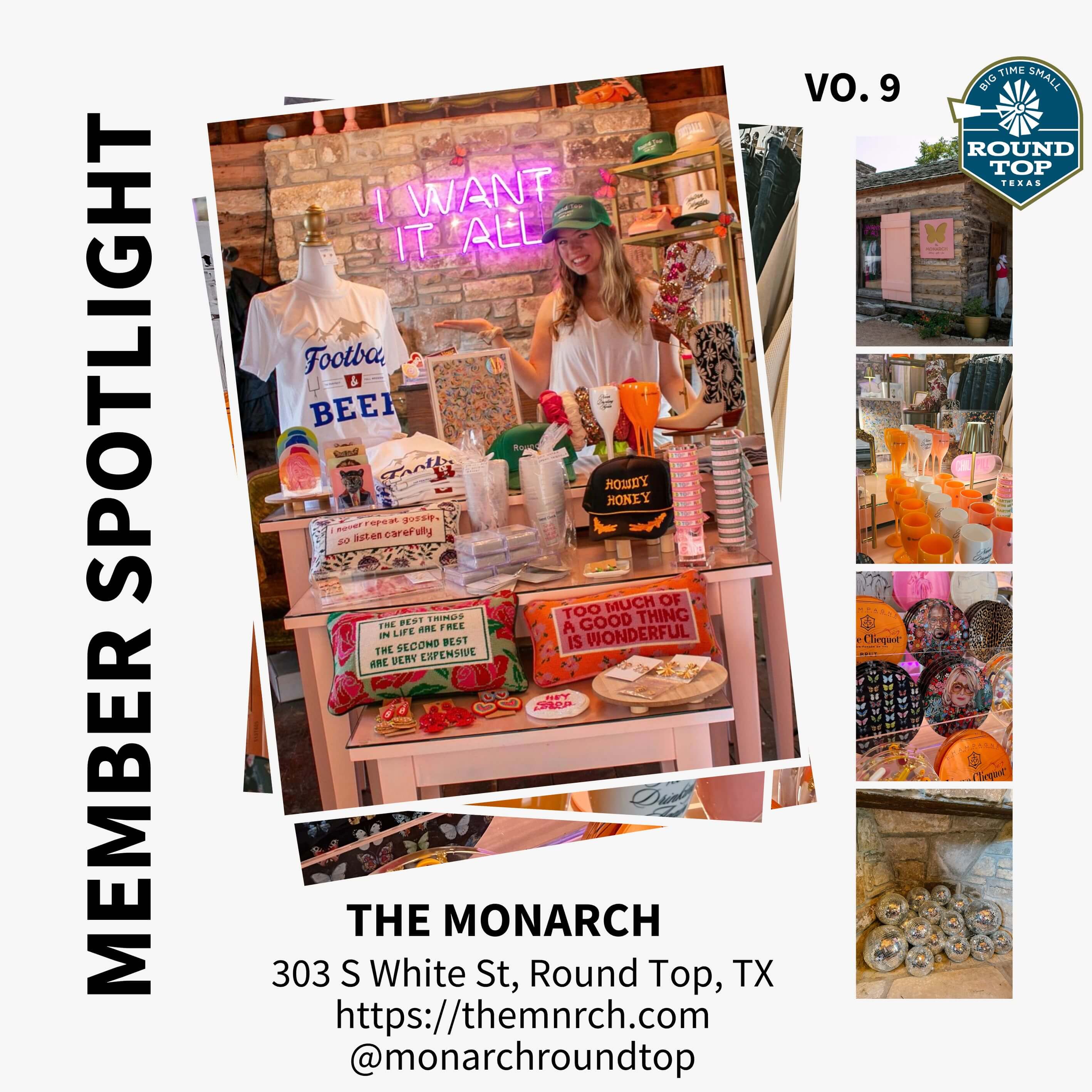 Member Spotlight Social Square Vo. 9_The Monarch