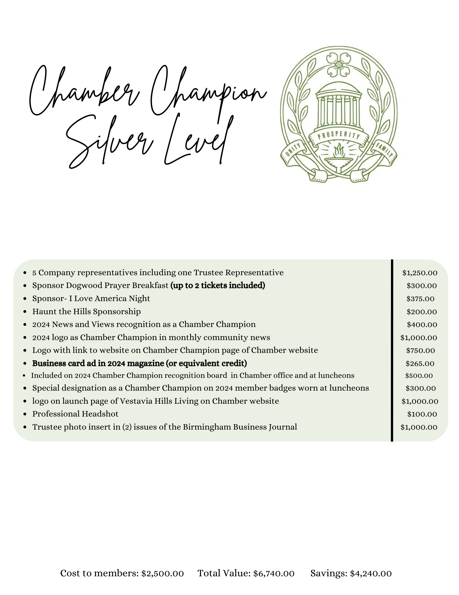 Chamber Champion Silver Level (1)