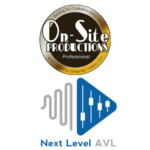 On Site Priductions Next Level AVL logo