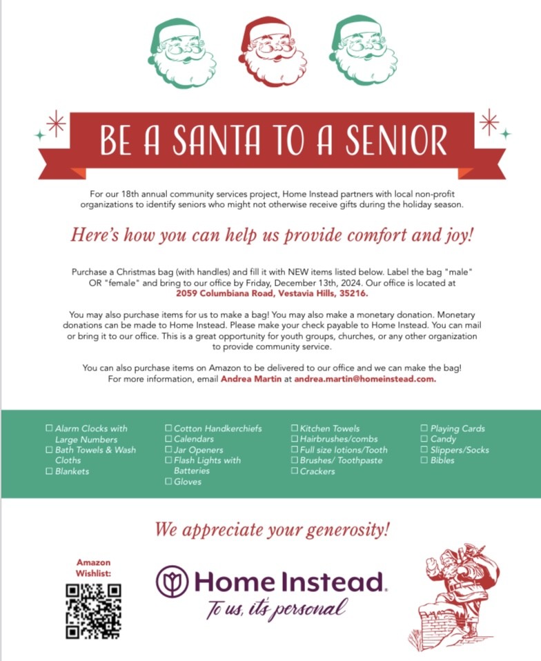 santa to seniors