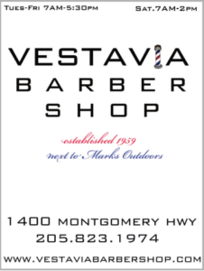 Vestavia Barber Shop Logo