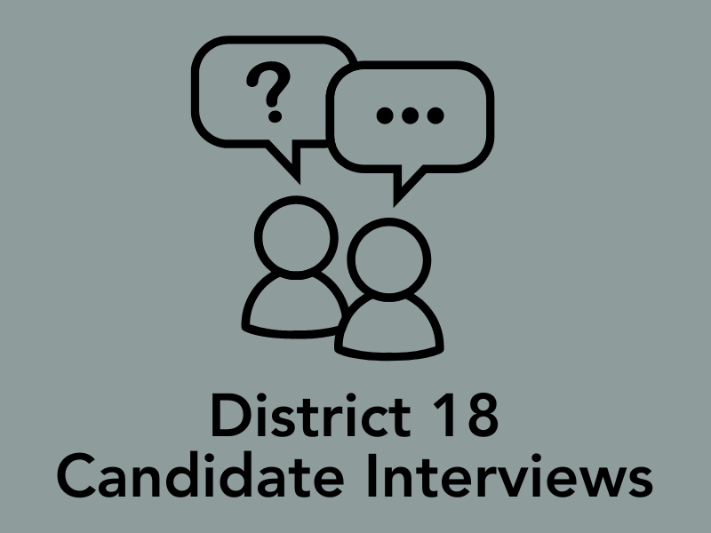 District 18 Candidate Interviews