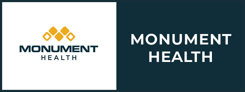 Monument Health button