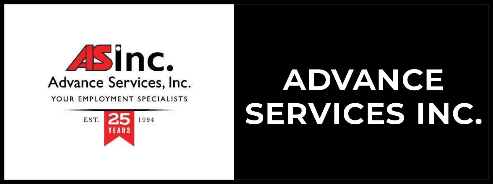 Advance Services button