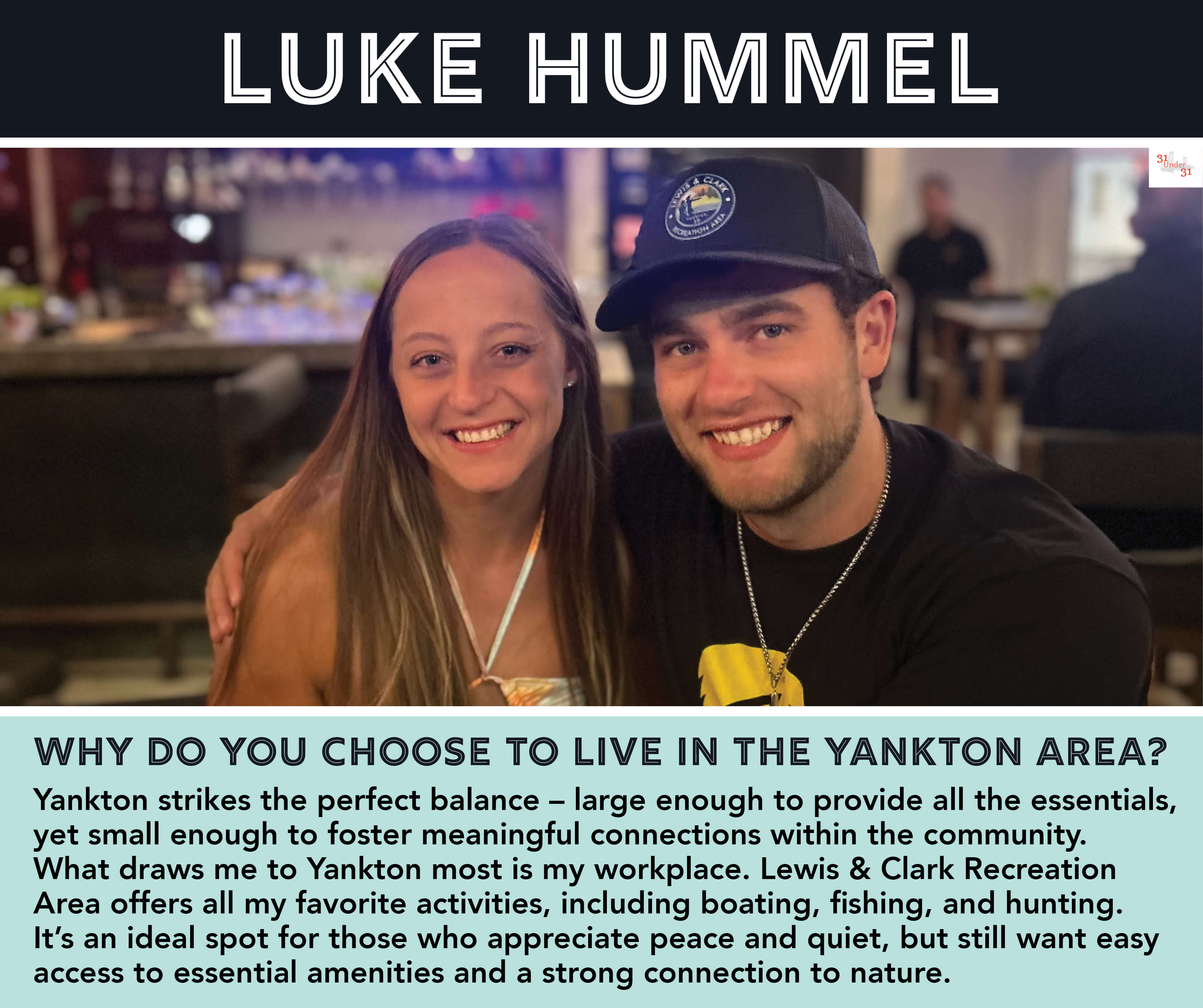 Luke Hummel 31 under 31