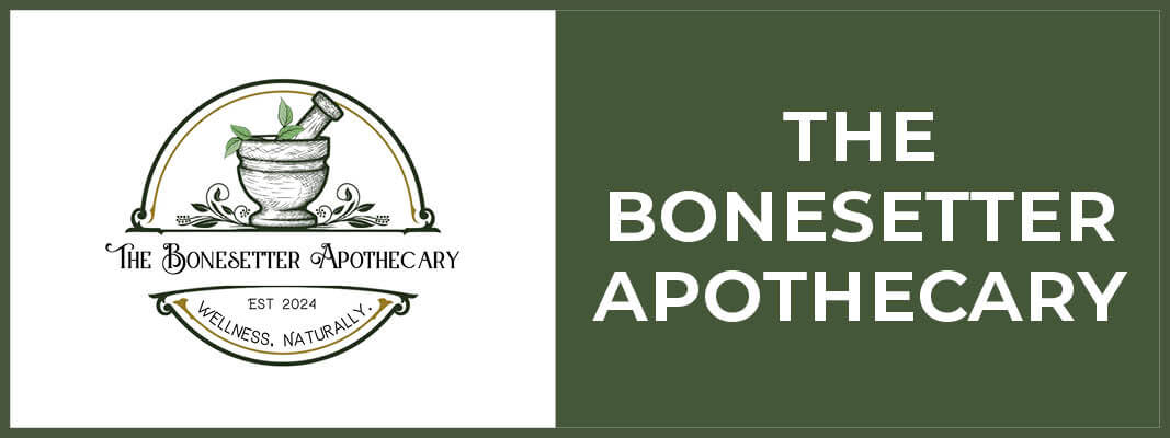 The Bonesetter Apothecary button The Bonesetter Apothecary button