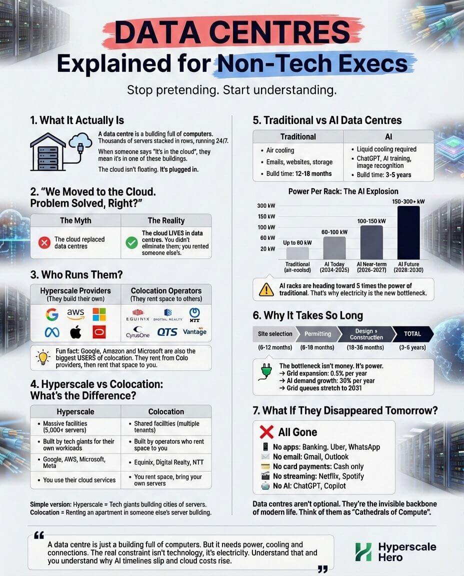 Data Centres Explained for Non Tech Execs