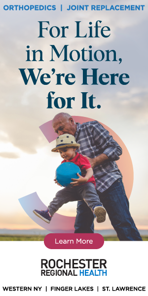For Life in Motion, We're Here for It. Orthopedics and Joint Replacement at Rochester Regional Health