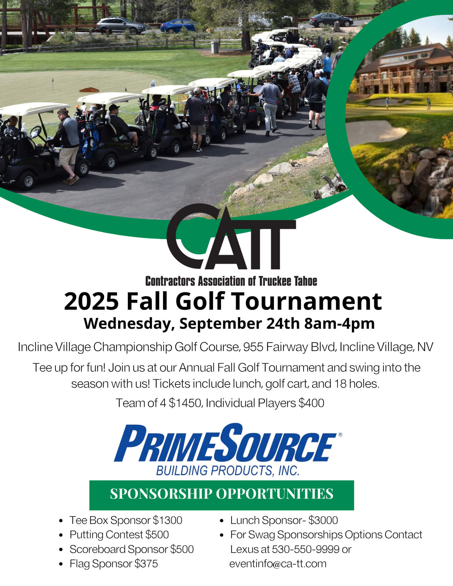 Fall Golf 2025