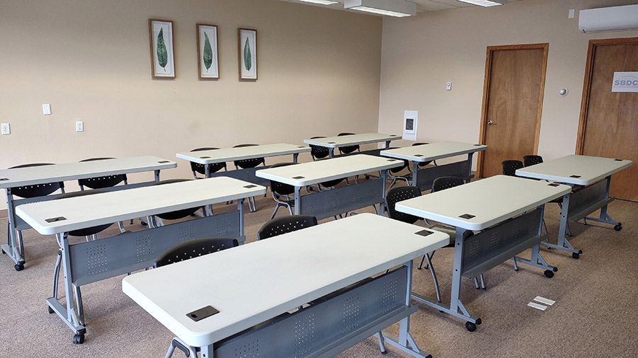 Business Development Center classroom seating
