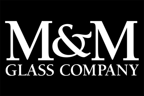 M&M Glass Company Logo