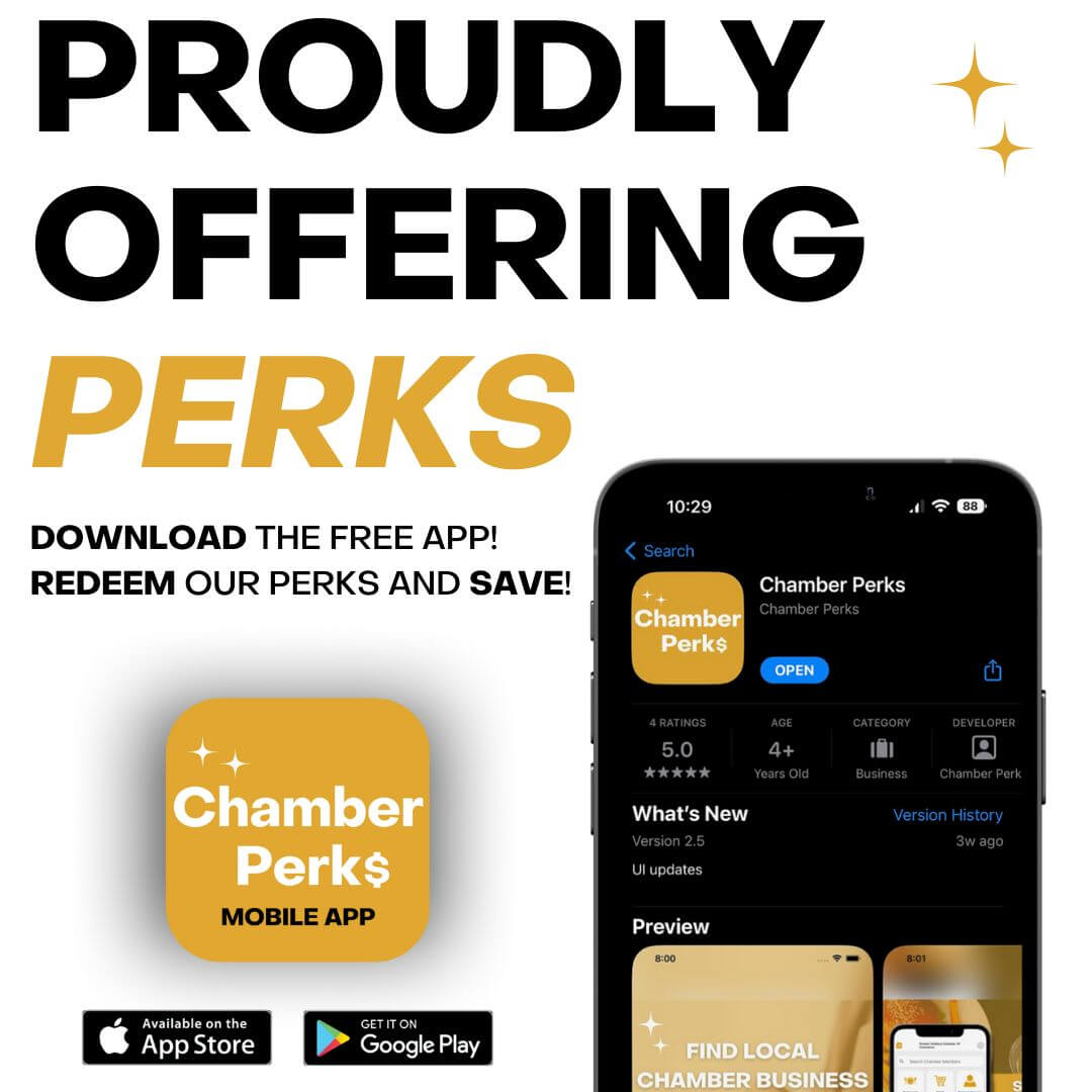 Now Offering Chamber Perks