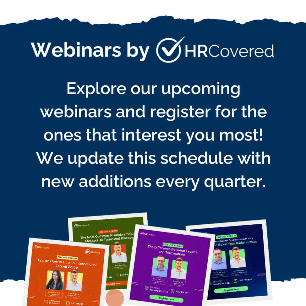 HR Covered Webinars