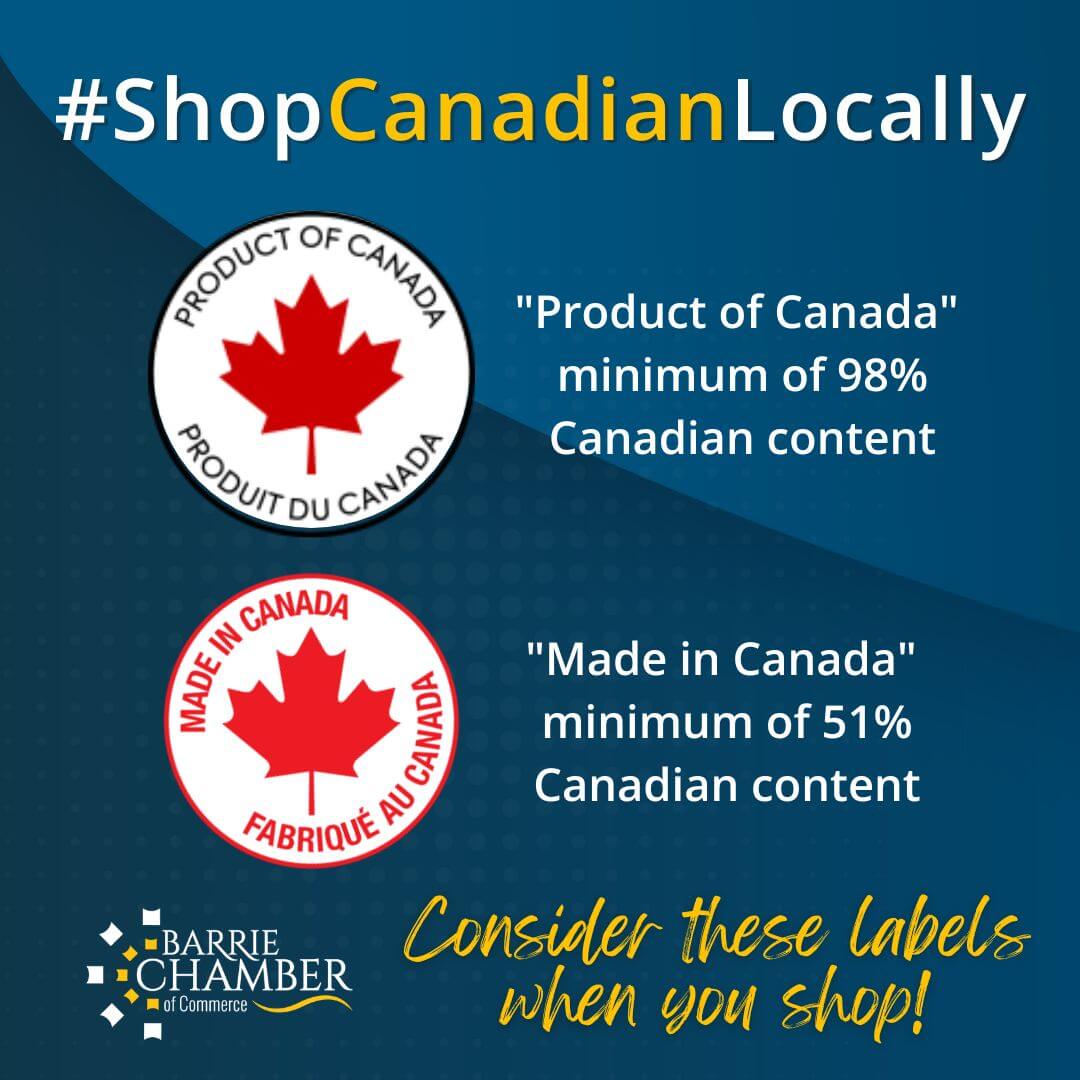 What is the difference between "Product of Canada" and "Made In Canada"