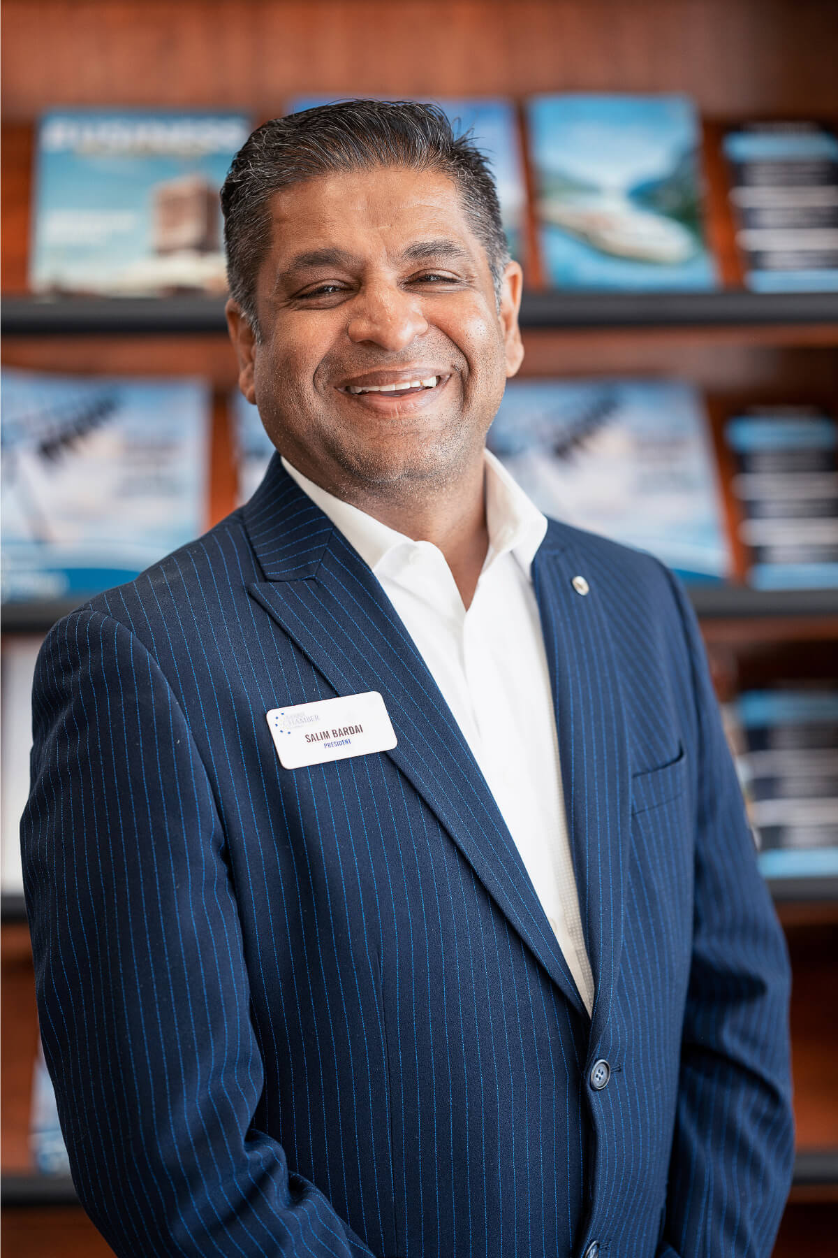 Salim Bardai President 25 26