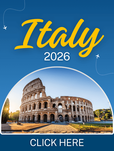 Chamber Travel to Italy in 2026 - Click here to discover more