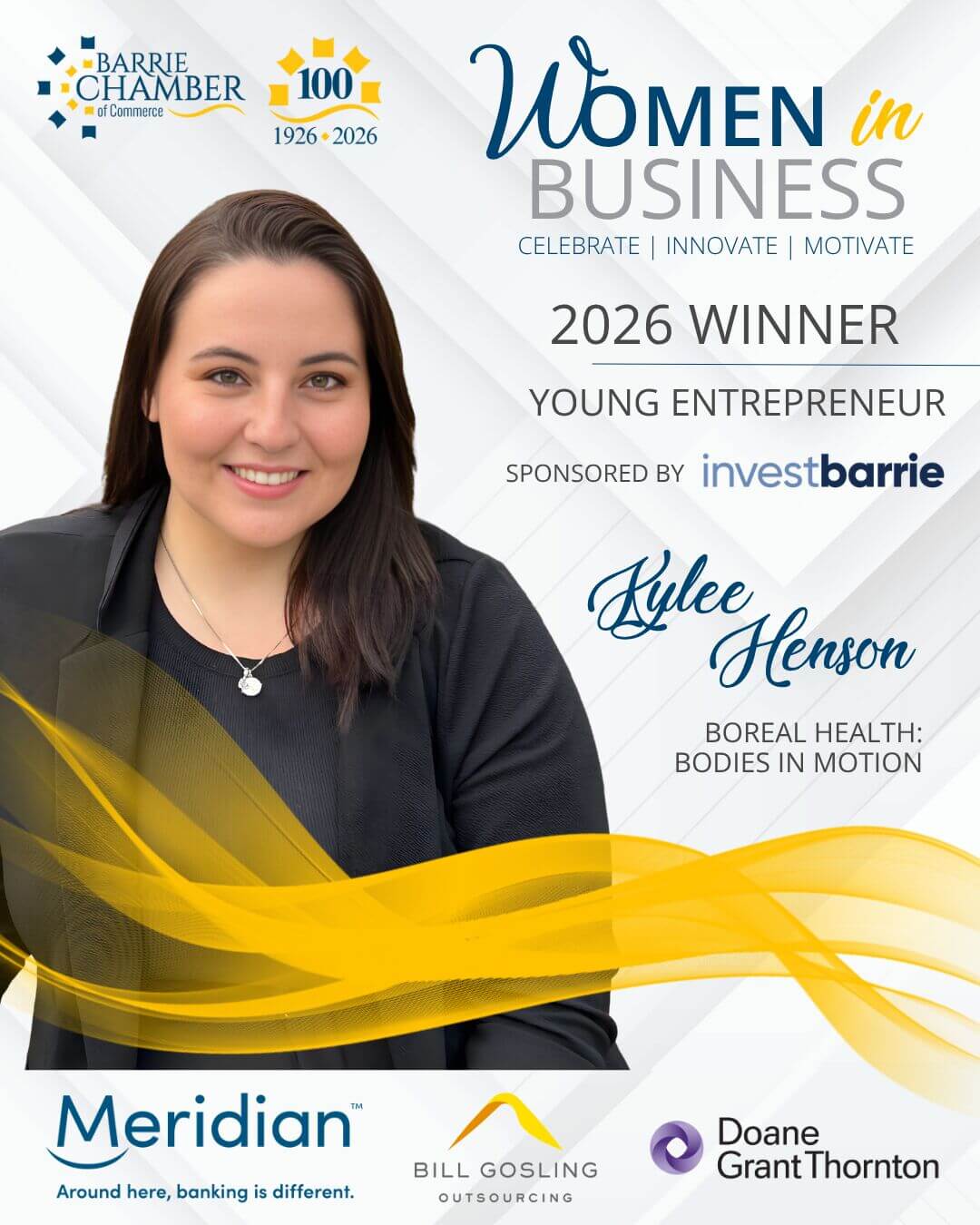 2026 Young Entrepreneur Kylee Henson