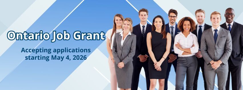 Ontario Job Grant banner