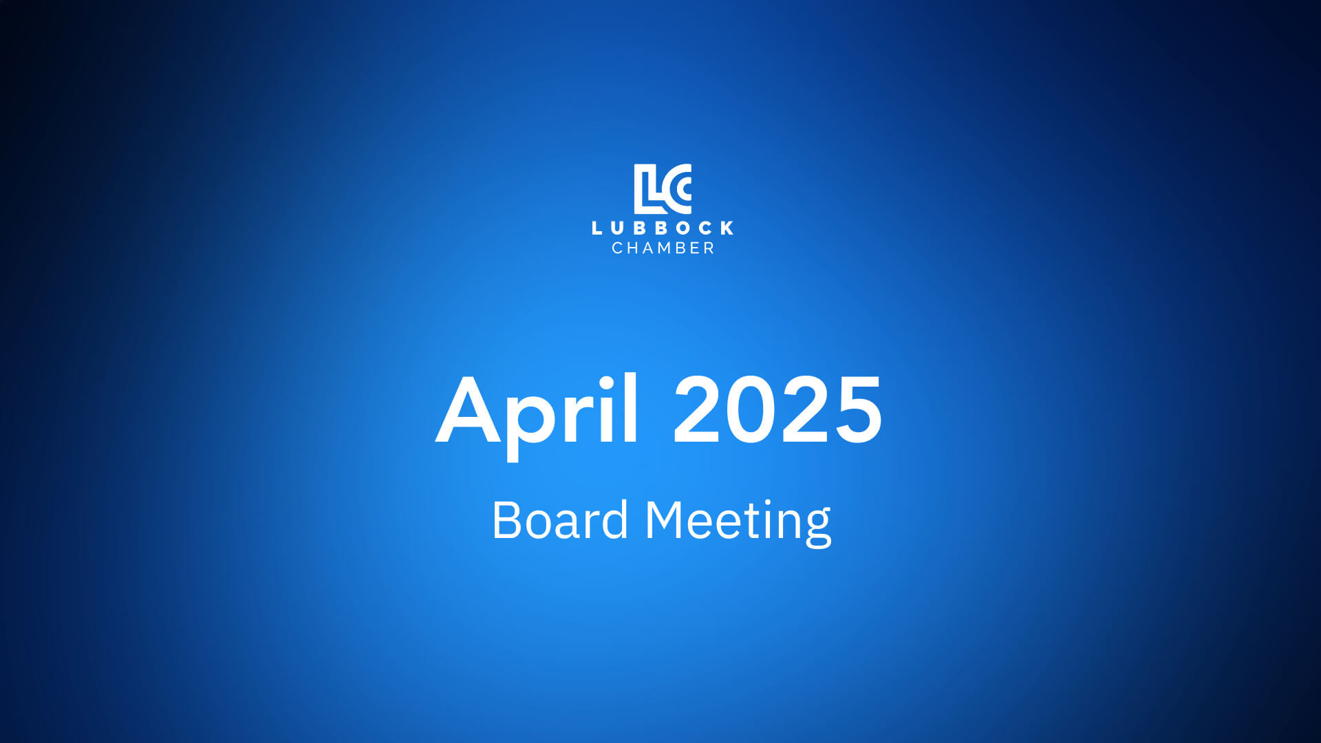 April 2025 Board