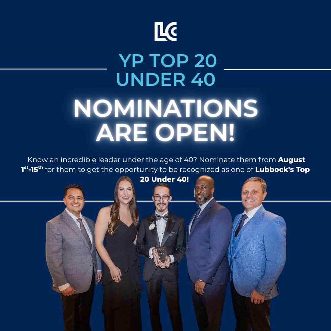 YP 20 UNDER 40 APP REMINDER