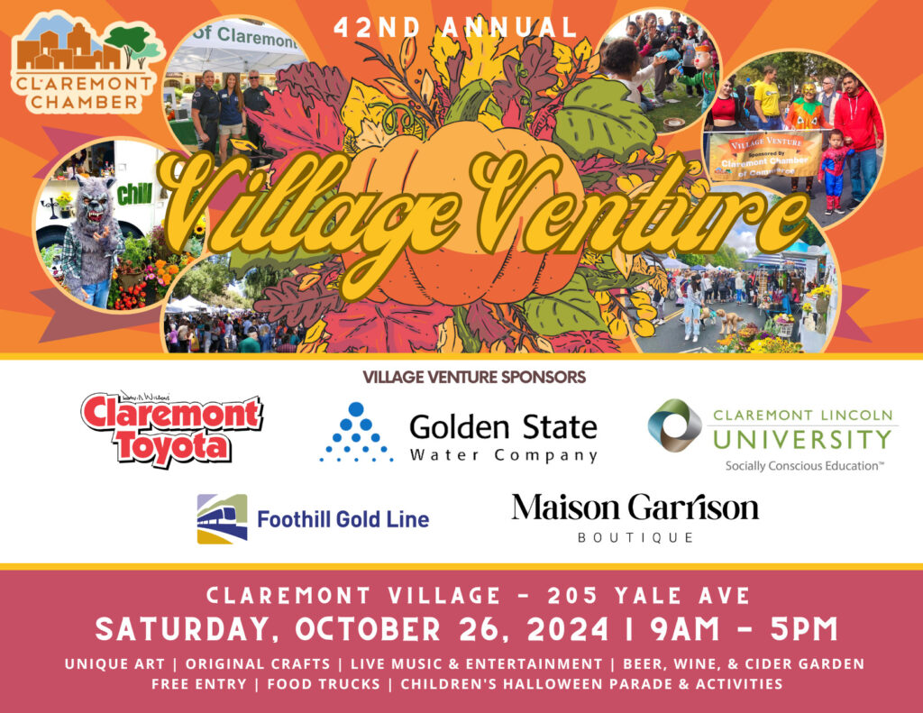 Village Venture Arts & Crafts Festival. October 26th 2024. List of sponsors