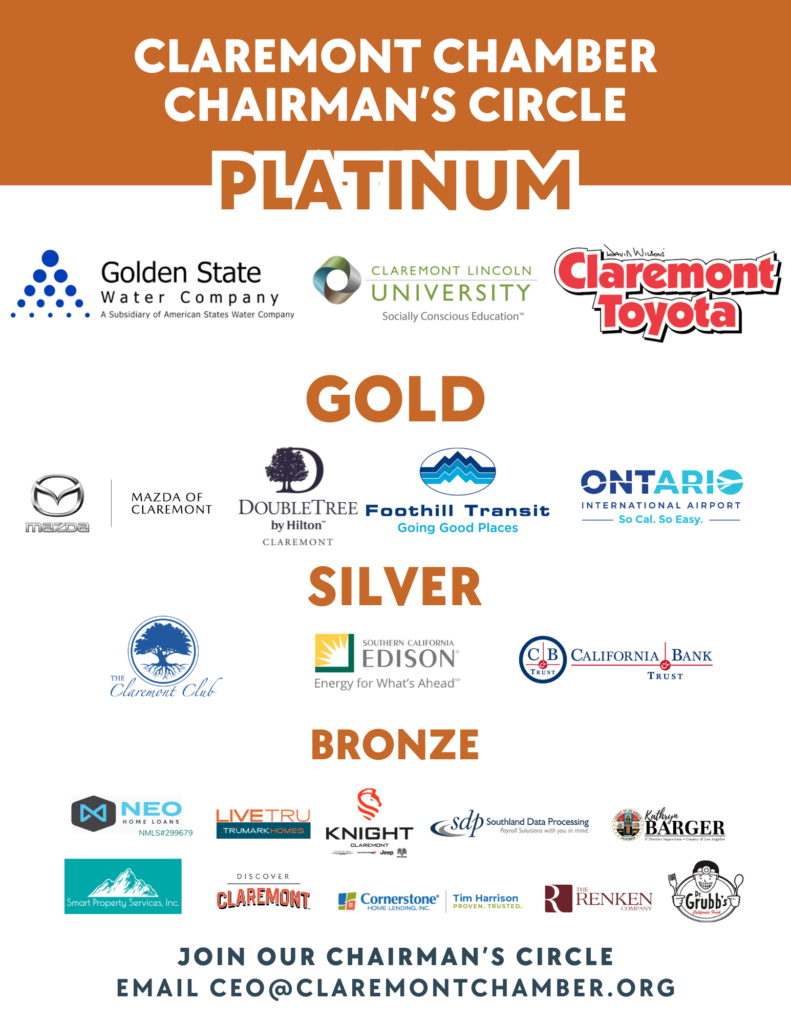 Claremont Chamber of Commerce Chairman's Circle