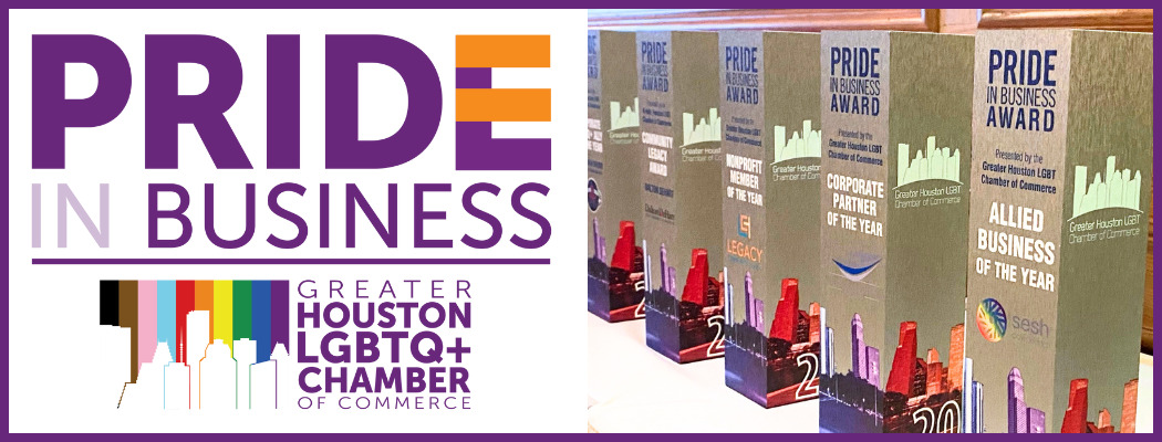 2025 Pride in Business Graphic for Awards landing page