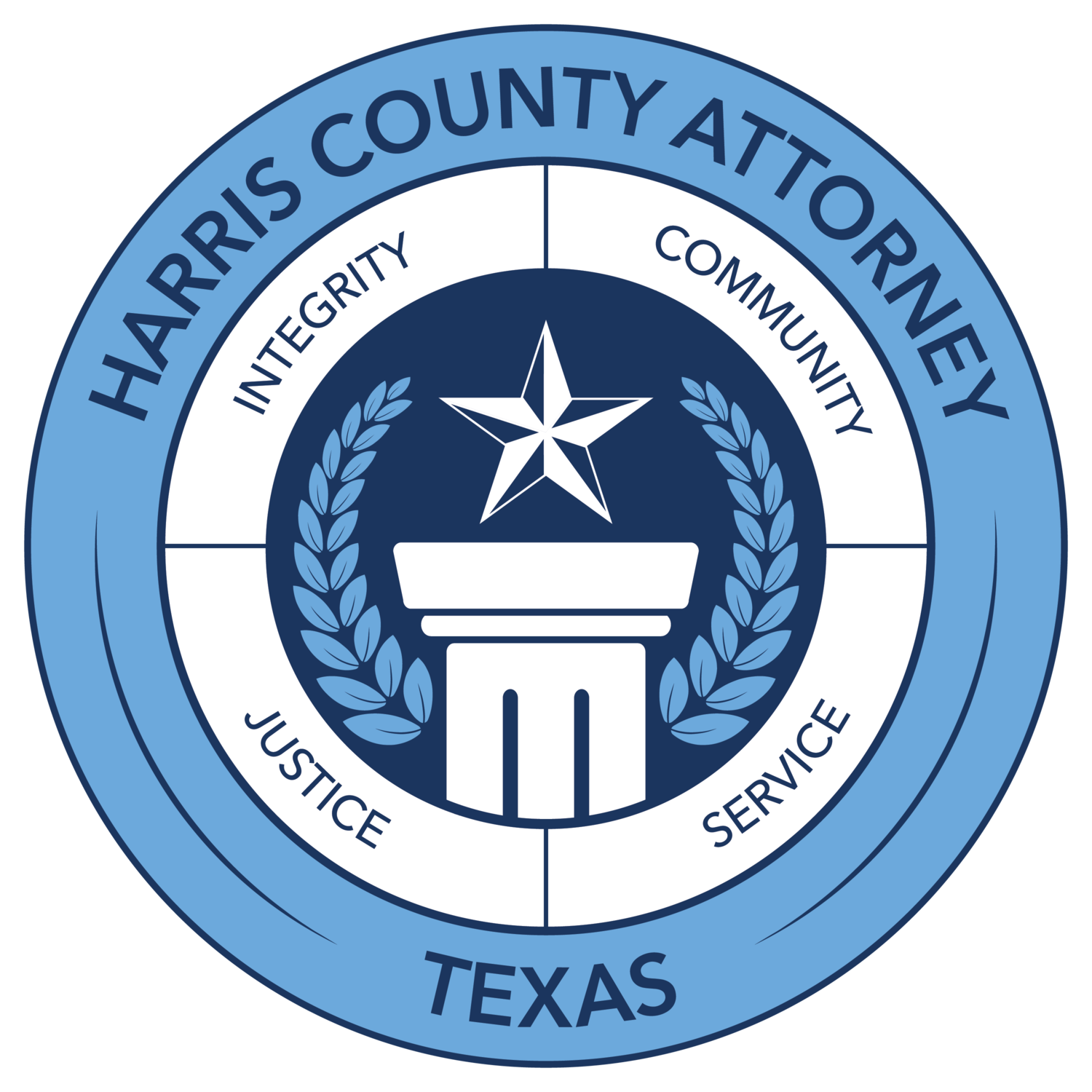 Harris County Attorney seal