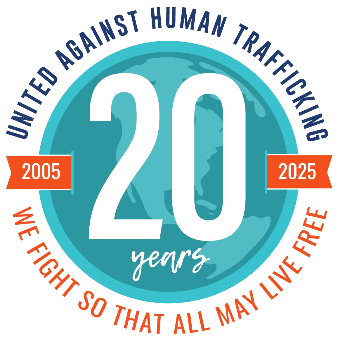 United Against Human Trafficking cropped clear back